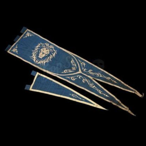 Lot # 26: Small and Medium Alliance Pennants