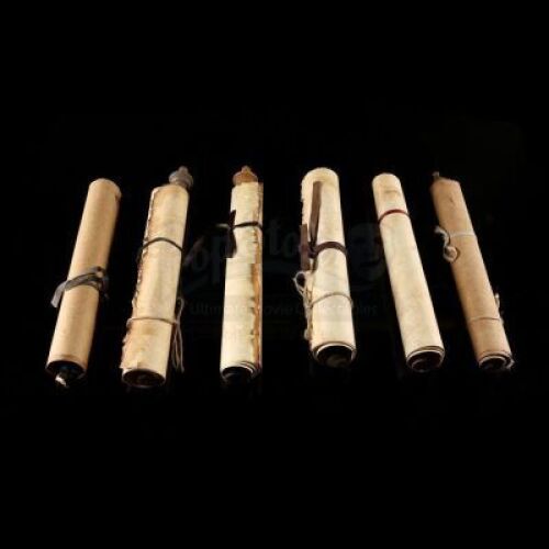 Lot # 44: Six Medivh's (Ben Foster) Library Scrolls