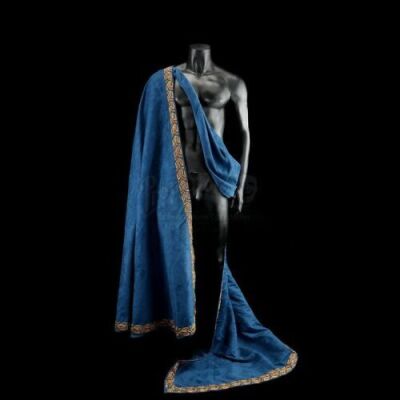 Lot # 72: King Llane (Dominic Cooper) Armor Cloak
