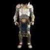 Lot # 75: King Llane's (Dominic Cooper) Flashback Battle Armor