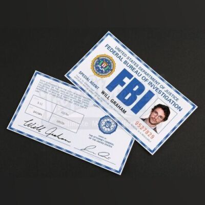 SEASONS 1-3<br>Will Graham's (Hugh Dancy) Alternate FBI ID Cards