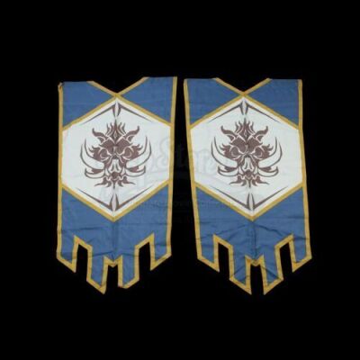 Lot # 81: Two Medium Alliance Banners
