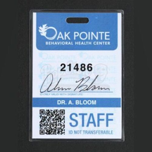 SEASON 1<br>Alana Bloom's (Caroline Dhavernas) Oak Pointe ID Badge