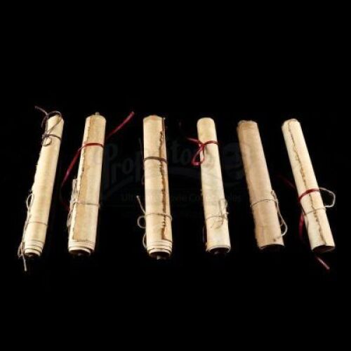 Lot # 134: Six Medivh's (Ben Foster) Library Scrolls