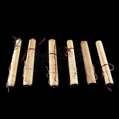 Lot # 134: Six Medivh's (Ben Foster) Library Scrolls