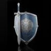 Lot # 144: Alliance Foot Soldier Sword and Shield