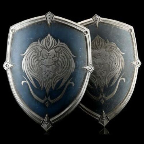Lot # 163: Two Stormwind Castle Decor Shields