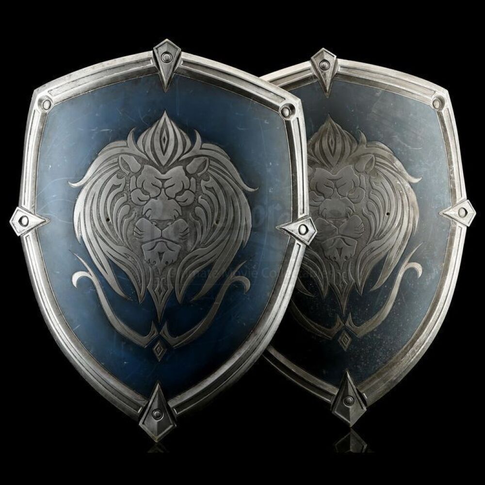 Lot # 163: Two Stormwind Castle Decor Shields