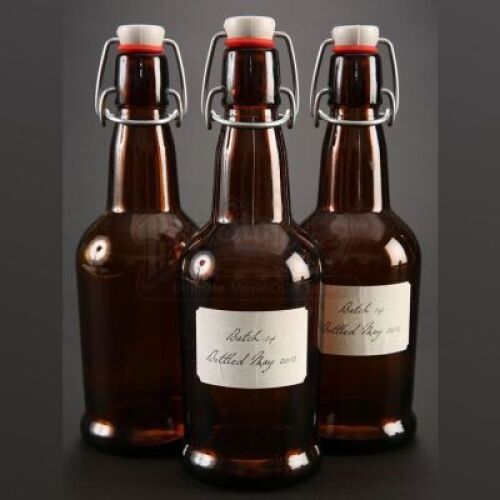 SEASON 1 EPISODE 7: "SORBET"<br>Hannibal Lecter's (Mads Mikkelsen) Home Brewed Beer Bottles