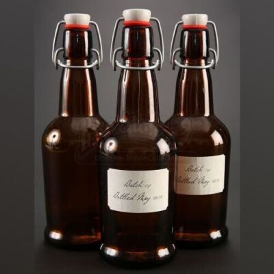 SEASON 1 EPISODE 7: "SORBET"<br>Hannibal Lecter's (Mads Mikkelsen) Home Brewed Beer Bottles