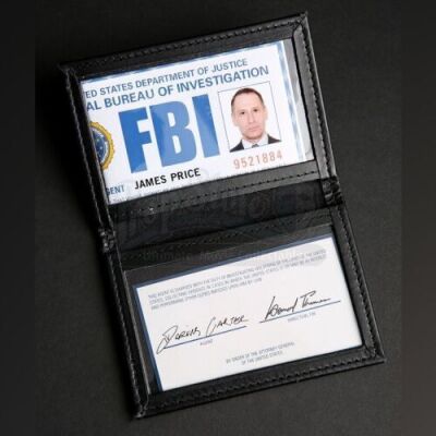 SEASONS 1-3<br>Jimmy Price's (Scott Thompson) Leather FBI ID Wallet