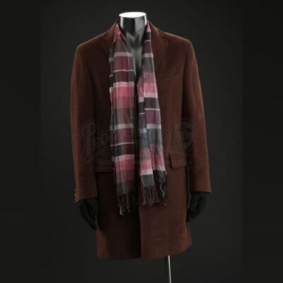 SEASON 1 EPISODE 7: "SORBET"<br>Hannibal Lecter's (Mads Mikkelsen) Brown Velvet Jacket, Scarf, and Gloves