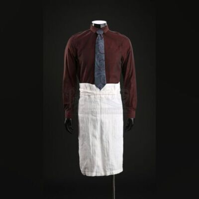 SEASON 1 EPISODE 7: "SORBET"<br>Hannibal Lecter's (Mads Mikkelsen) Shirt, Tie, and Apron
