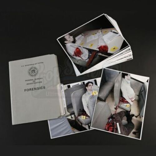 SEASON 1<br>Andrew Caldwell (Shant Srabian) FBI File and Crime Scene Photos