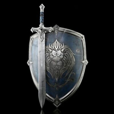Lot # 193: Alliance Foot Soldier Sword and Shield