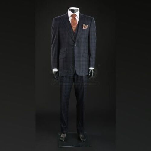 SEASON 1 EPISODE 8: "FROMAGE"<br>Hannibal Lecter's (Mads Mikkelsen) Navy Three-Piece Suit