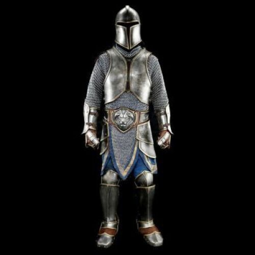 Lot # 279: Alliance Foot Soldier Armor with No Shoulder Pauldrons