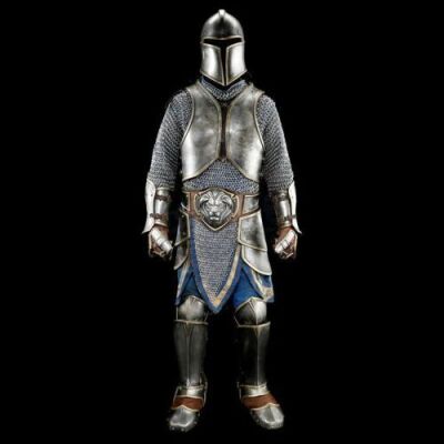 Lot # 279: Alliance Foot Soldier Armor with No Shoulder Pauldrons