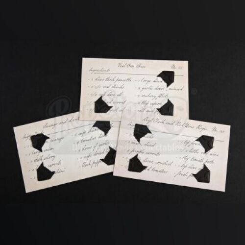 SEASONS 1 AND 2<br>Hannibal Lecter's (Mads Mikkelsen) Recipe Cards