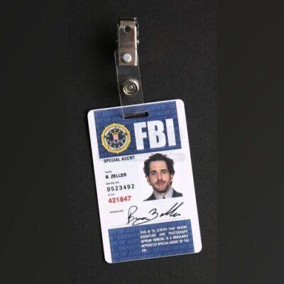 SEASONS 1-3<br>Brian Zeller (Aaron Abrams) FBI ID Badge