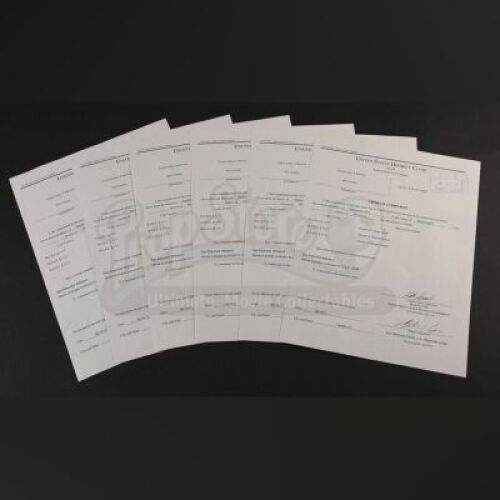 SEASONS 1-3<br>Will Graham's (Hugh Dancy) Criminal Complaint Forms