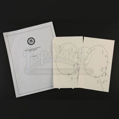 SEASONS 1-3<br>Will Graham's (Hugh Dancy) FBI Pamphlet and Encephalitis Clock Prints