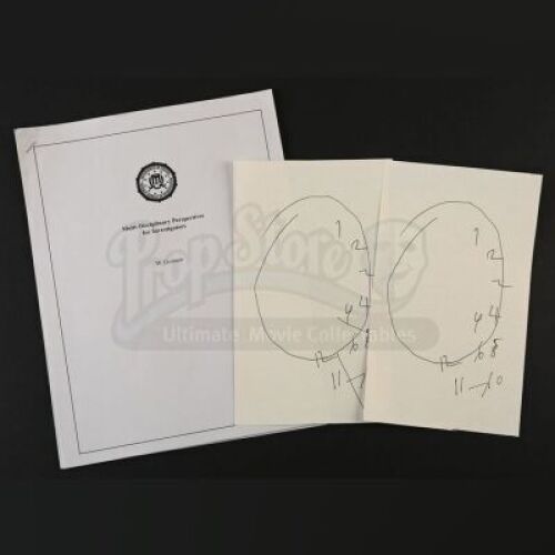 SEASONS 1-3<br>Will Graham's (Hugh Dancy) FBI Pamphlet and Encephalitis Clock Prints