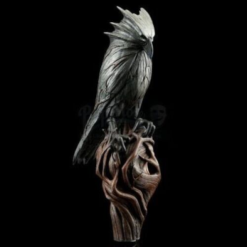 Lot # 366: Medivh's (Ben Foster) Raven Staff Topper