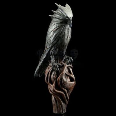 Lot # 366: Medivh's (Ben Foster) Raven Staff Topper