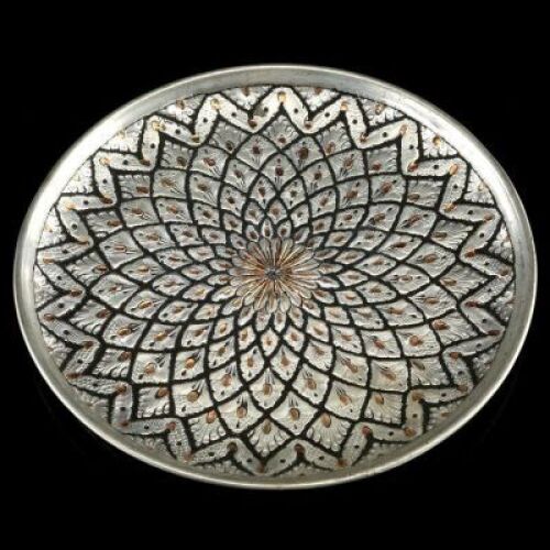 Lot # 372: Medium Lion's Pride Inn Persian Tray