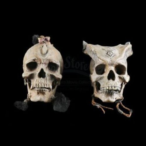 Lot # 379: Two Orc Skulls