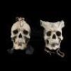 Lot # 379: Two Orc Skulls