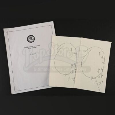 SEASONS 1-3<br>Will Graham's (Hugh Dancy) FBI Pamphlet and Encephalitis Clock Prints