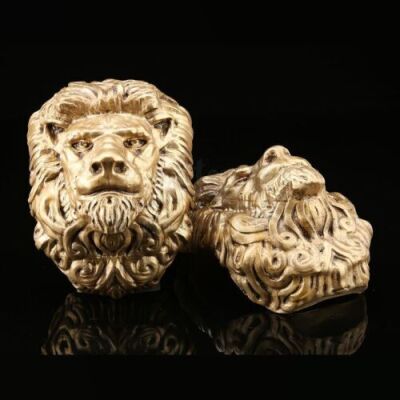 Lot # 380: King Llane's (Dominic Cooper) Chandelier Lion Adornments
