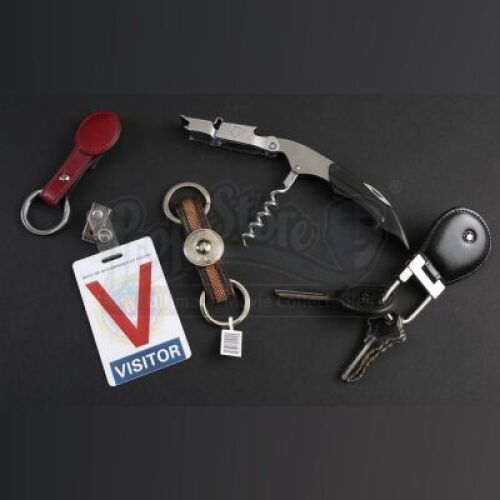 SEASONS 1-3<br>Hannibal Lecter's (Mads Mikkelsen) Visitor Pass and Accessories