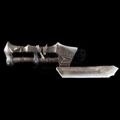 Lot # 399: Damaged Two-Handed Orc Spear