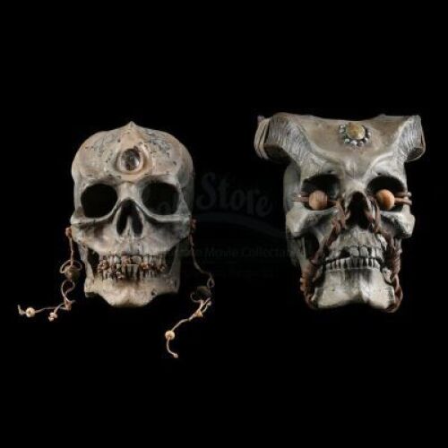 Lot # 411: Two Orc Skulls