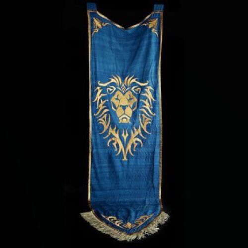 Lot # 412: Large Alliance Banner