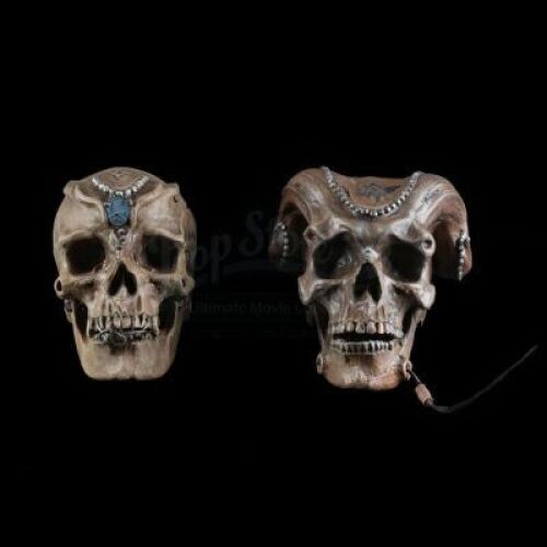 Lot # 419: Two Orc Skulls