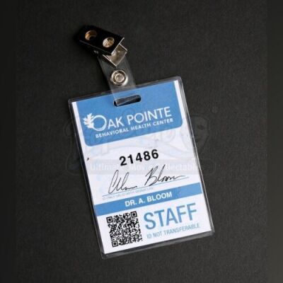 SEASON 1<br>Alana Bloom's (Caroline Dhavernas) Oak Pointe ID Badge
