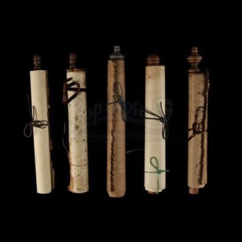 Lot # 424: Five Medivh's (Ben Foster) Library Scrolls