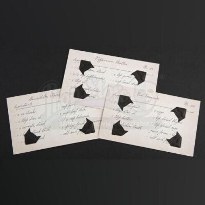 SEASONS 1 AND 2<br>Hannibal Lecter's (Mads Mikkelsen) Recipe Cards