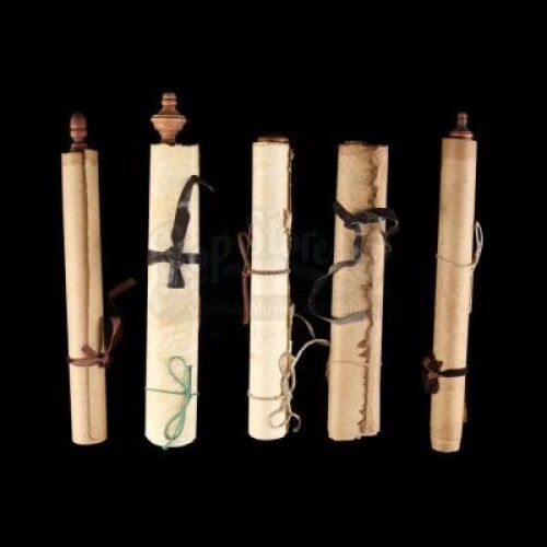 Lot # 431: Five Medivh's (Ben Foster) Library Scrolls