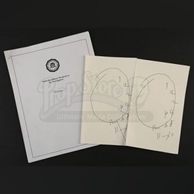 SEASONS 1-3<br>Will Graham's (Hugh Dancy) FBI Pamphlet and Encephalitis Clock Prints