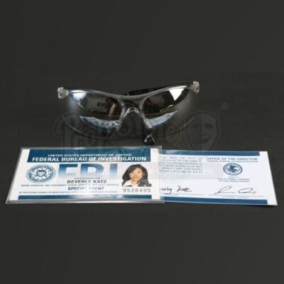 SEASONS 1 AND 2<br>Beverly Katz's (Hettienne Park) Safety Glasses and FBI ID Prints