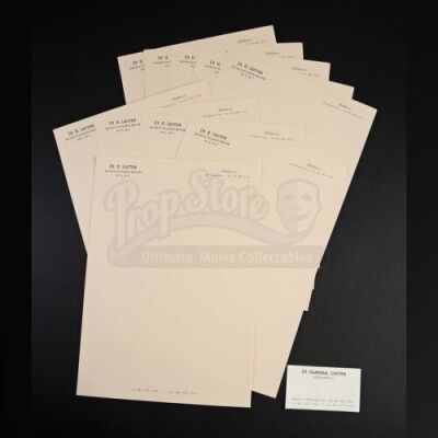 SEASONS 1-3<br>Hannibal Lecter's (Mads Mikkelsen) Stationery and Business Card