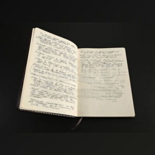 SEASONS 1 AND 2<br>Hannibal Lecter's (Mads Mikkelsen) Notebook Set with Handwritten Notes
