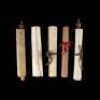 Lot # 476: Five Medivh's (Ben Foster) Library Scrolls
