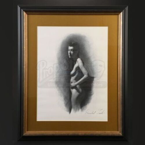 SEASONS 1-3<br>Hannibal Lecter's (Mads Mikkelsen) Framed Waiting Room Illustration
