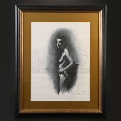 SEASONS 1-3<br>Hannibal Lecter's (Mads Mikkelsen) Framed Waiting Room Illustration